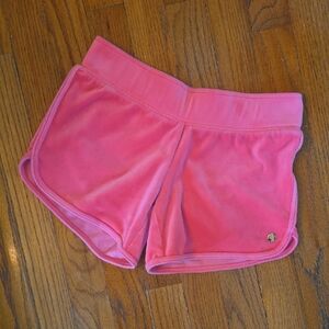 Lilly Pulitzer Hot Pink Velvet Shorts Size XXS